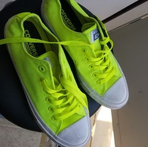 Neon Green Converse